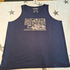 Pacific Historic Parks Men's 3XL Tank Top Pearl Harbor Remember Honor Understand